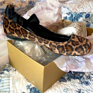 Jessica Simpson Leopard Ballet Flats